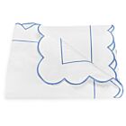 Matouk Butterfield Ocean Queen/Full Duvet Cover - 86x92", 3" Flange