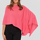 Cashmere Dress Topper Coral Reef