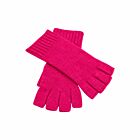 Cashmere Fingerless Gloves Dragon Fruit