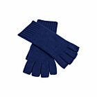 Cashmere Fingerless Gloves Midnight