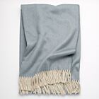 Cashmere Throw Norfolk Blue