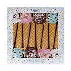 Caspari Celebration Cracker Box/8 Ice Cream Cones