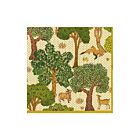 Caspari Paper Cocktail Napkin Pack/20 Arcadian Forest