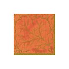 Caspari Paper Cocktail Napkin Pack/20 Gilded Majolica Coral