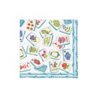 Caspari Paper Cocktail Napkin Pack/20 Mahjong Robin's Egg