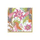 Caspari Paper Cocktail Napkin Pack/20 Tobacco Leaf