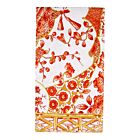 Caspari Paper Guest Towel Napkin Pack/15 Gilded Porcelain Coral