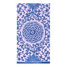 Caspari Paper Guest Towel Napkin Pack/15 Indigo Garden Pink