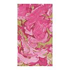 Caspari Paper Guest Towel Napkin Pack/15 Marbled Rosa