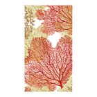 Caspari Paper Guest Towel Napkin Pack/15 Sea Fans