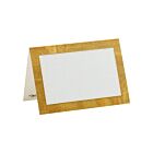 Caspari Place Card Pack/10  Gold Leaf