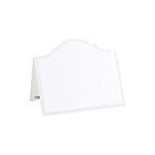 Caspari Place Card Pack/8 Die-Cut Arch Pearl