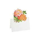 Caspari Place Card Pack/8 Die-Cut Jefferson's Garden Study 
