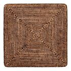 Caspari Rattan Square Placemat