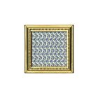 Cavallini Palatino Gold Frame 3x3"