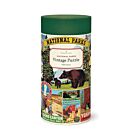 Cavallini Puzzle Antique National Parks Map 1000-Piece