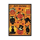 Cavallini Puzzle Greeting Card Holiday Halloween