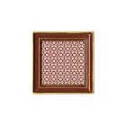  Cavallini Ravenna Red Frame 3x3"