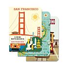 Cavallini San Francisco Mini Notebook Set