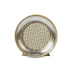  Cavallini Florentine Silver Leaf Round Frame 4"