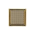  Cavallini Urbino Black Frame 3x3"