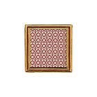  Cavallini Urbino Red Frame 3x3"