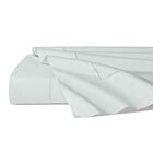 Sferra Celeste Aquamarine King Flat Sheet - 114x114"/3.5"Flange
