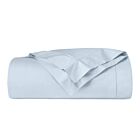 Sferra Celeste Blue Queen/Full Duvet Cover - 88x92"/4"Flange