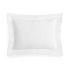 Sferra Celeste White Standard Sham - 21x26"/3"Flange