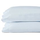 Sferra Celeste Blue Standard Pillowcase/Pair - 22x33"/3.5"Flange