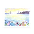 Ciao Bella Stationery The Gold Rush Note Card