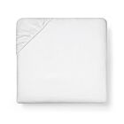 Sferra Classico White Queen Fitted Sheet - 60x80x17"