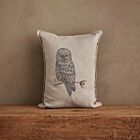 Coral & Tusk Pillow Great Grey Owl 12x16"