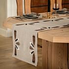 Coral & Tusk Table Runner Turkey Feather 18x91"
