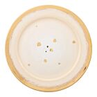 Coralla Maiuri Michelangelo Bianco Rim Charger Plate