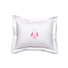 Cotton Boudoir Pillow Cover Pink Owl