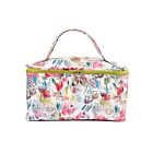 Cotton Cosmetic Vanity Bag Cape Flora