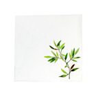 D. Porthault Handkerchief Embroidered Papyru 