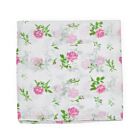 D. Porthault Handkerchief Printed Madeleine Rose