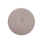 Deborah Rhodes Coaster Linen Braid Silver & Dust