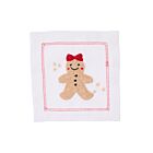 Deborah Rhodes Cocktail Napkin Gingerbread Girl