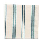 Deborah Rhodes Napkin Bistro Stripe Aqua