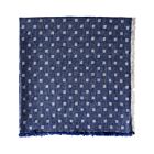 Deborah Rhodes Napkin Domino Fringe Navy