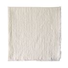 Deborah Rhodes Napkin Lattice Fringe Natural
