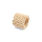 Deborah Rhodes Napkin Ring Floral Wood Cuff