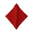 Deborah Rhodes Napkin Signature Wash Linen Rust