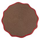 Deborah Rhodes Placemat Piped Oxford Holiday Red