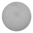 Deborah Rhodes Placemat Ikat Weave Quartz