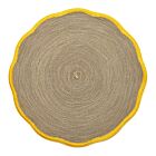 Deborah Rhodes Placemat Scallop Mustard