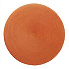 Deborah Rhodes Placemat Linen Braid Burnt & Orange